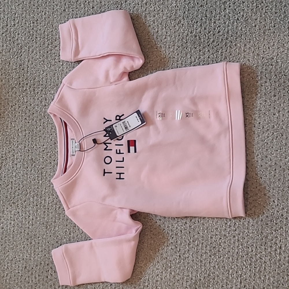 Tommy Hilfiger Kids Pink Sweatshirt NWT | 4-5Y